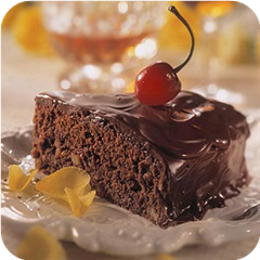 Chocolate cherry cake 