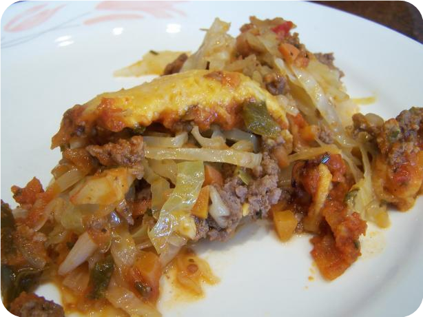Meat Cabbage Casserole