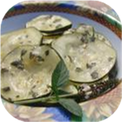 Minted Marinated Zucchini