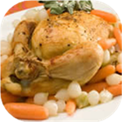 Baked Slow Cooker Chicken