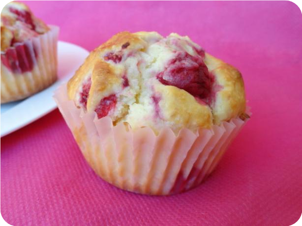 Raspberry Buttermilk Muffins