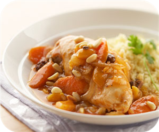 Moroccan chicken stew 