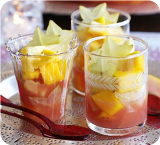 Tropical punch cups 