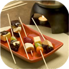 Totally Groovy Chocolate Fondue
