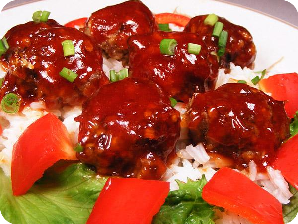 Barbecued Meatballs