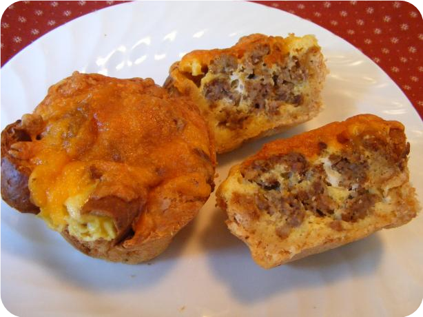 Sausage Cheese Muffins