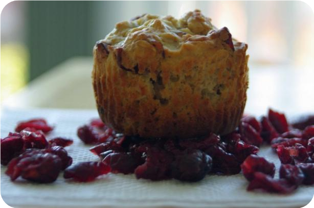 Oat &amp; Cranberry Muffins