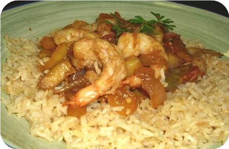 Crock Pot Garlic Rice Pilaf