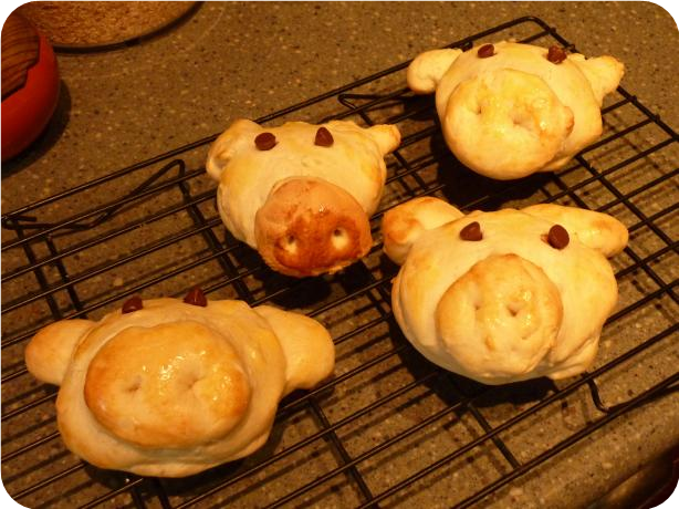 New Year Gluecks-Schweinchen