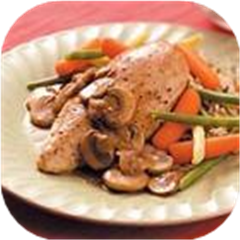 Baked Mushroom Chicken