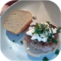 Pesto Turkey Burgers