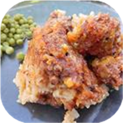 Baked Beef and Brown Rice