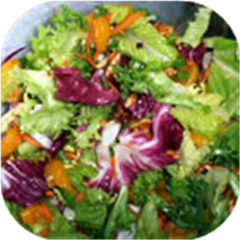 Tossed Romaine and Orange Salad