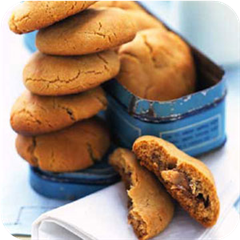 Peanut Butter-Chocolate Cookies 