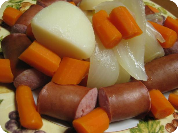 1 Pot, 4 Item - Sausage Suprise