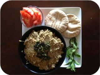 Iranian Eggplant Dish - Kashk-E-Bademjan