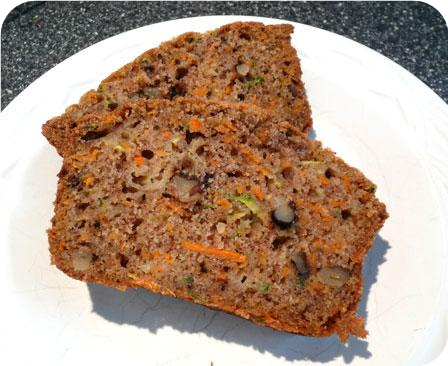 Zucchini Carrot Bread