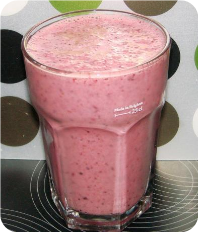 Very fruity smoothie