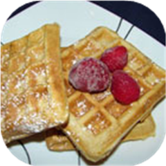 Rich Danish Waffles