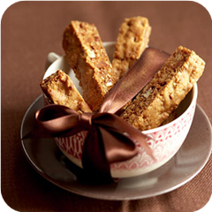 Apple and Oats Biscotti 