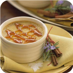 Pumpkin spice creme brulee 