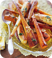 Aromatic Parsnips and Carrots 