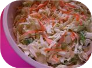 Sweet, Creamy Coleslaw