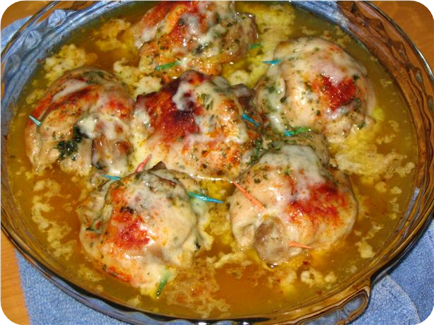 Stuffed Chicken Thighs