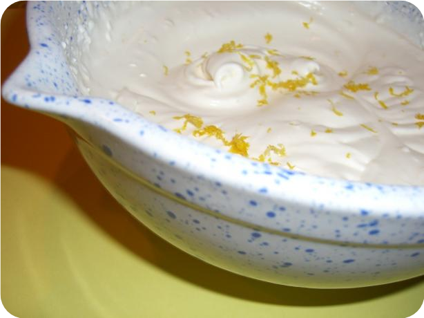 Lemon Whipped Cream