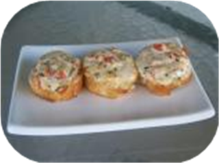 Joanne's Creamy Bruschetta
