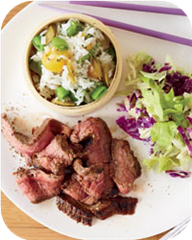 Grilled Flank Steak with Sichuan Peppercorns 