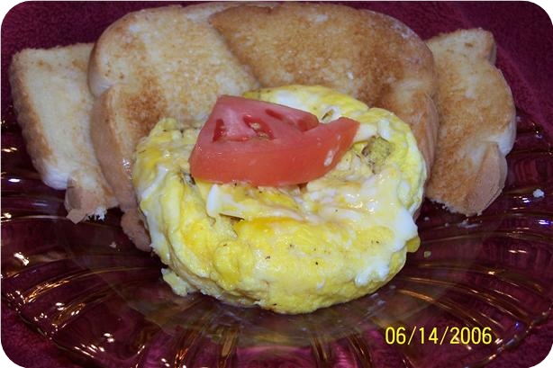 Scrambled Eggs in a Bowl