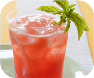 Three Citrus Basil Cocktail
