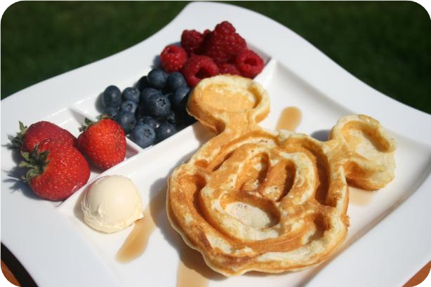 Mom's Sunday Waffles