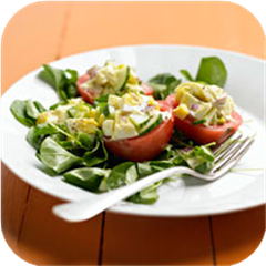 tomato egg salad
