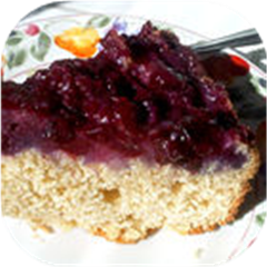 Blueberry Upside-Down Cake