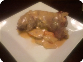 Piere Koffman's Stuffed Pigs' Trotters with Morels