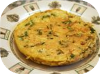 Ramen Noodle Egg Foo Yung