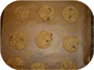Crisp cranberry oatmeal cookies