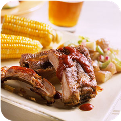 Bbq baby back ribs