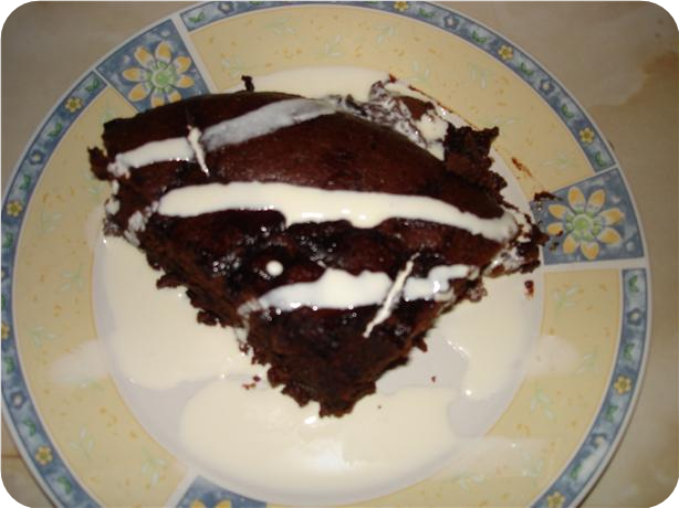 Magic Chocolate Pudding