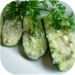 Grilled Garlic Parmesan Zucchini