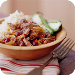 Cranberry-Chipotle Beef
