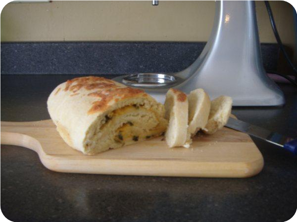 Onion Cheddar Quick Bread