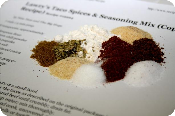 Lawry's Taco Spices &amp; Seasoning Mix (Copycat Recipe)