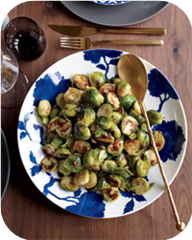Spicy-and-Garlicky Brussels Sprouts