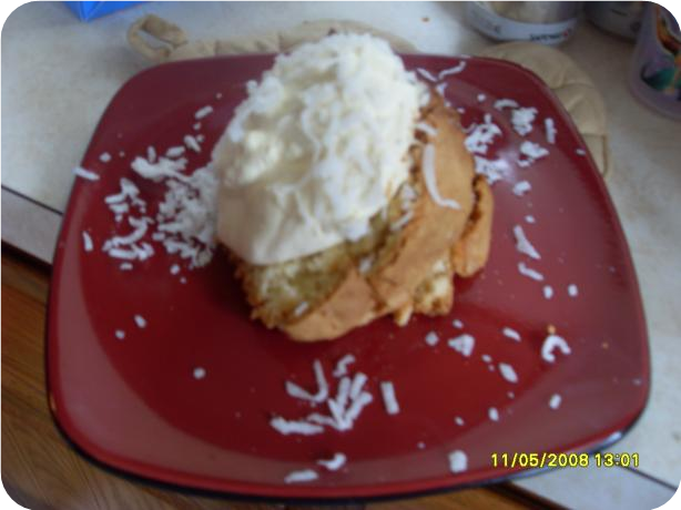 Coconut Cream Pound Cake