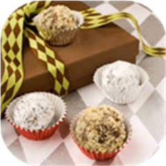 Rum or Bourbon Balls
