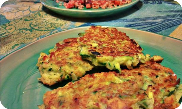 Golden Zucchini Fritters