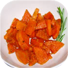Baked Sweet Potatoes with Ginger and Honey